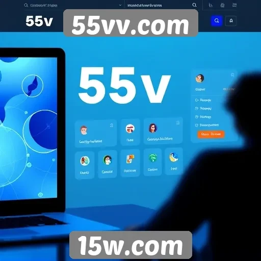 Análise da interface do usuário no 55vv.com