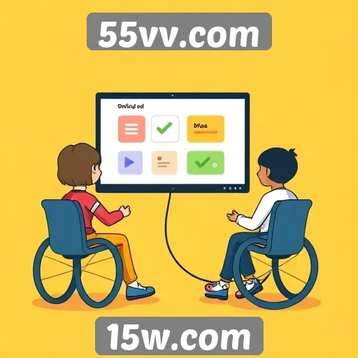 Acessibilidade e usabilidade do 55vv.com