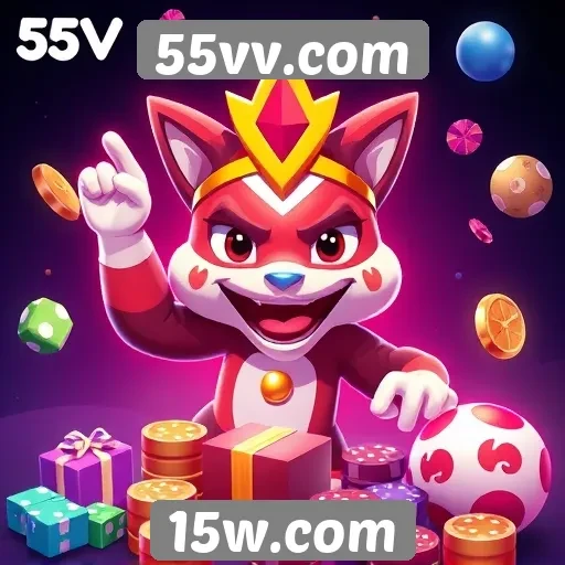 Exploração das opções de jogos disponíveis em 55vv.com
