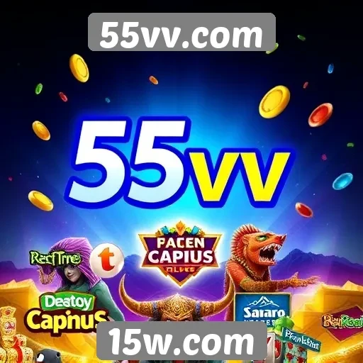 Principais jogos disponíveis no 55vv.com