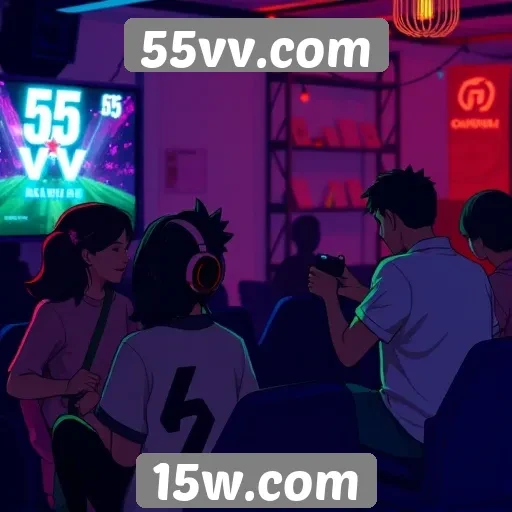 Comunity e interações sociais no 55vv.com